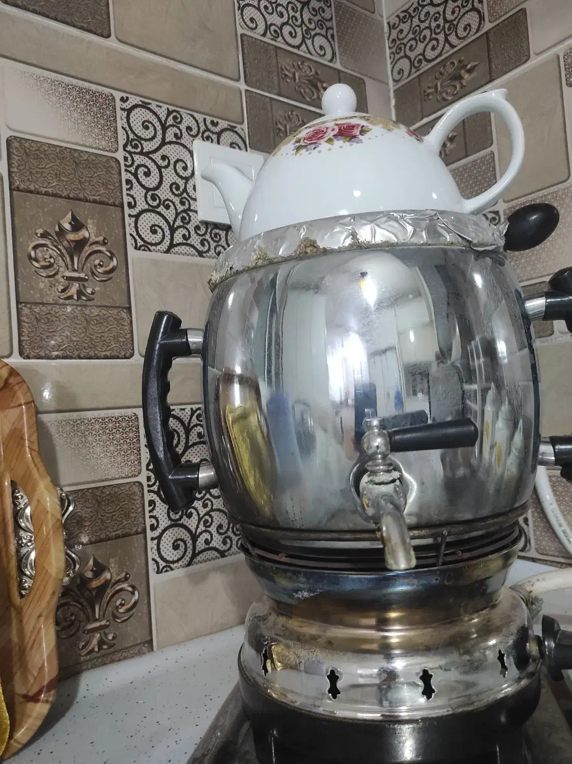 سماورگازی|سماور، چای‌ساز، قهوه‌ساز|دامغان, |دیوار