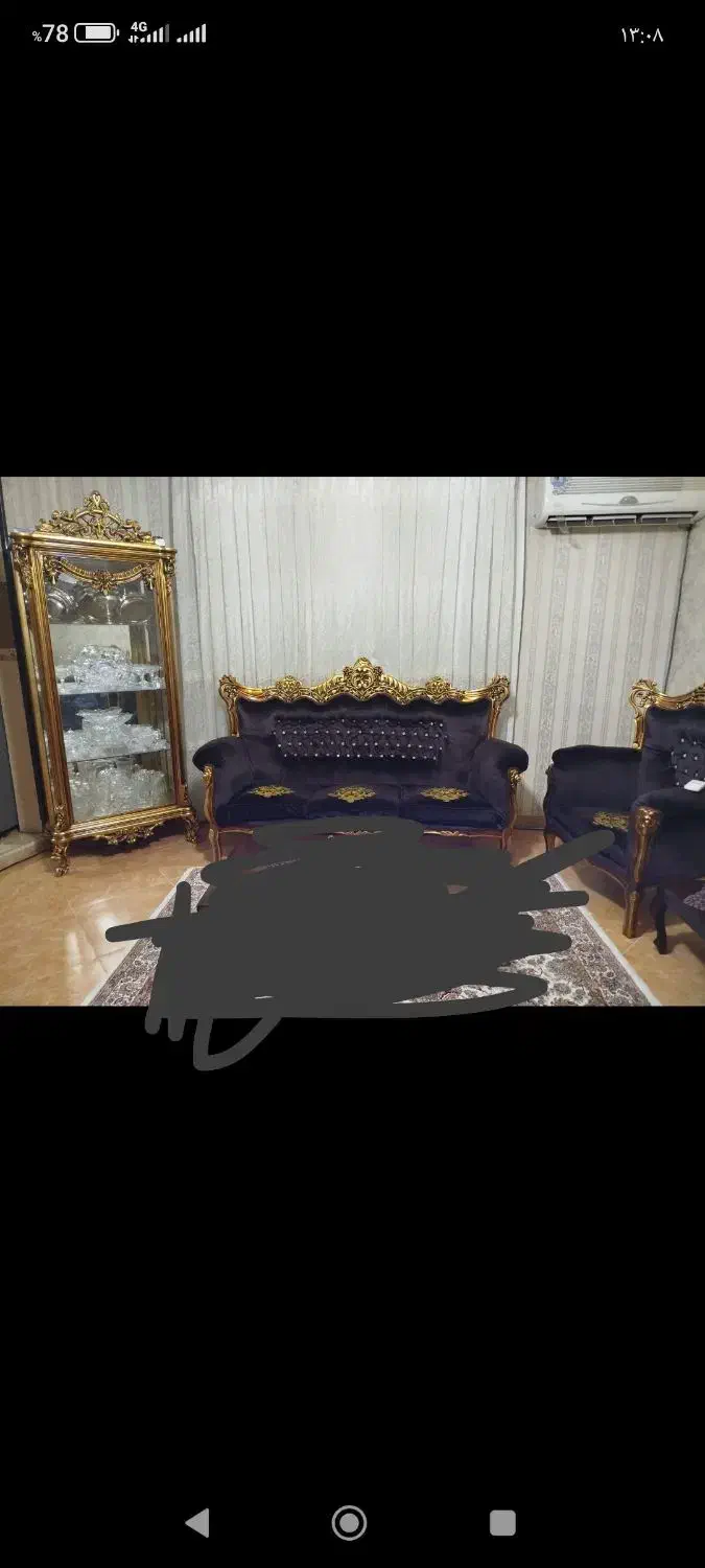 مبل 7نفره ویترین ساعت|مبلمان خانگی و میز عسلی|محمدشهر, محمدشهر|دیوار