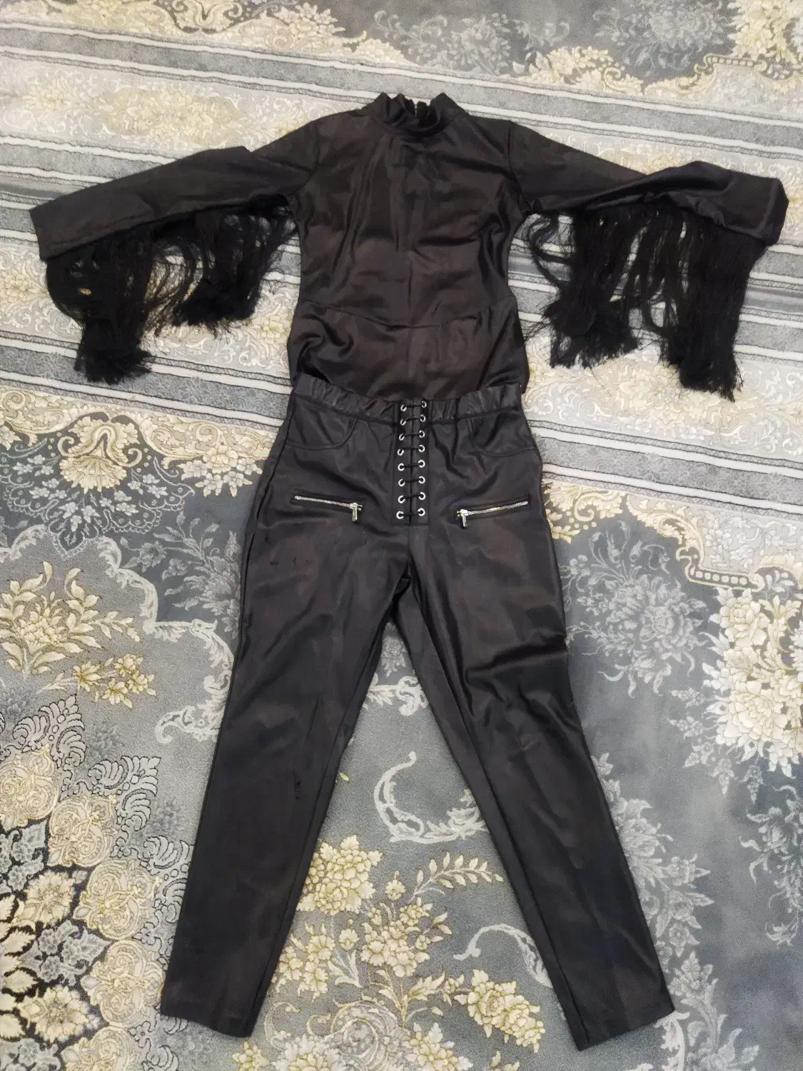 بلوز شلوار چرم|لباس|باقرشهر, |دیوار