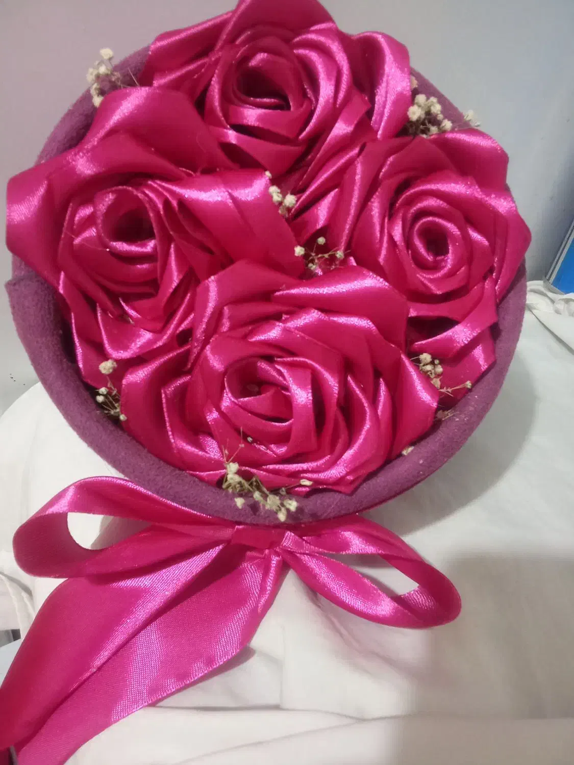 گلهای روبانی|گل مصنوعی|آذرشهر, |دیوار