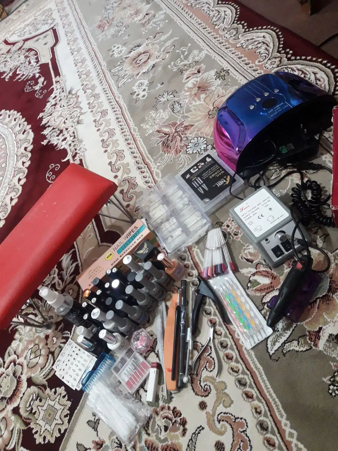 وسایل کاشت ناخن|آرایشی، بهداشتی، درمانی|اردبیل, |دیوار