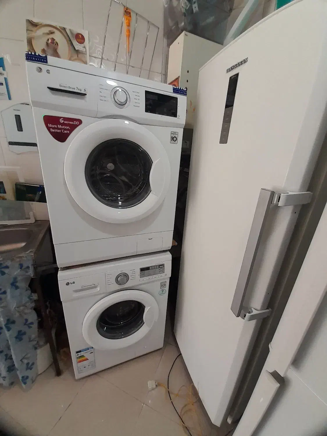 ال جی ۷کیلو گیربکس|ماشین لباسشویی و خشک‌کن لباس|سنندج, |دیوار