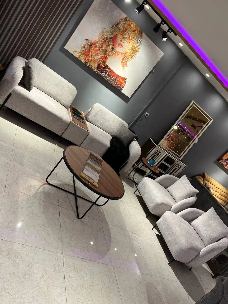 مبل راحتی کاپریو/سبک مینیمال/مبل نوول ملایر|مبلمان خانگی و میز عسلی|بندر کنگان, |دیوار