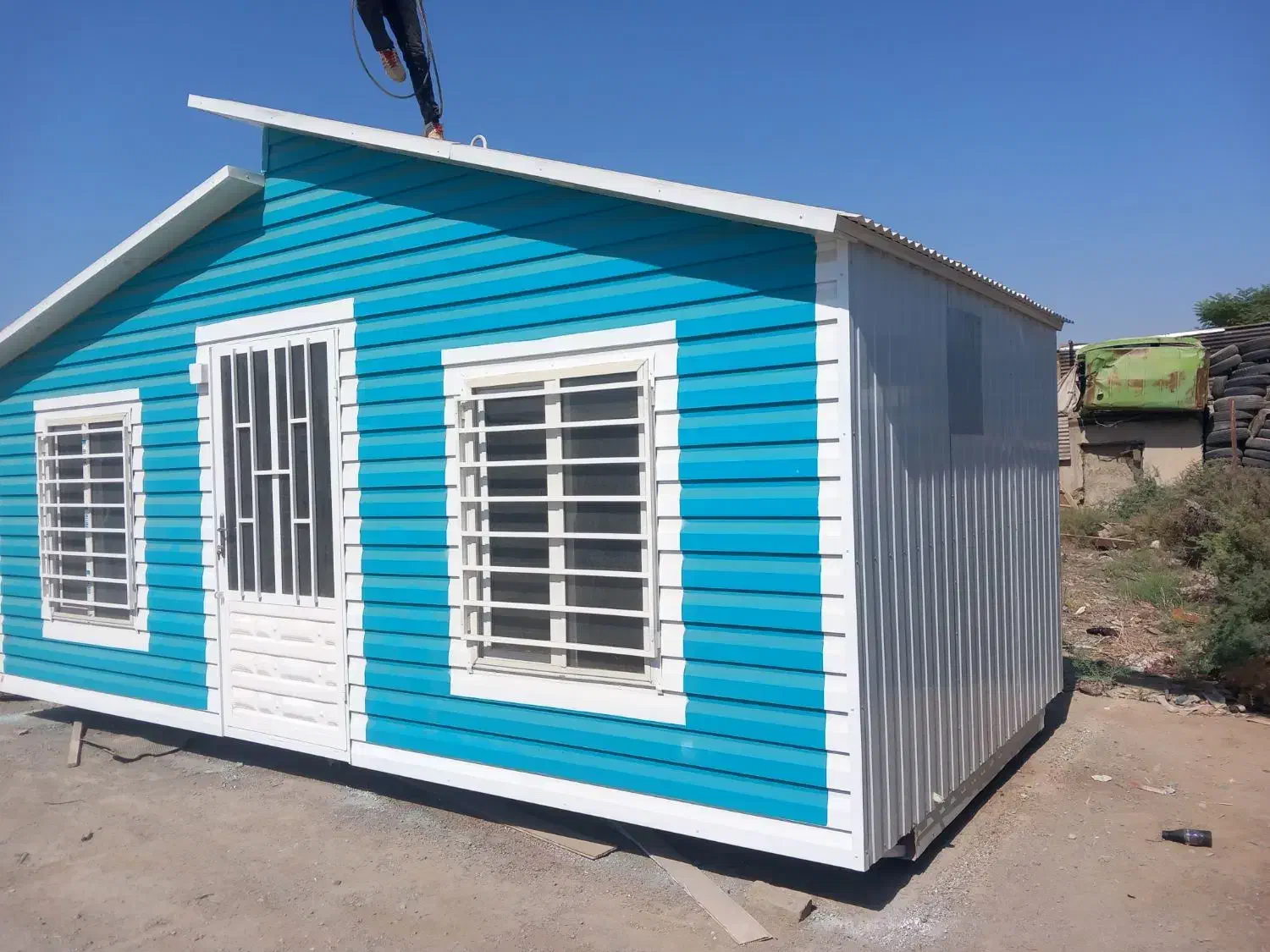 کانکس ۶در۳  ویلایی با سرویس|مصالح و تجهیزات ساختمان|کهریزک, |دیوار