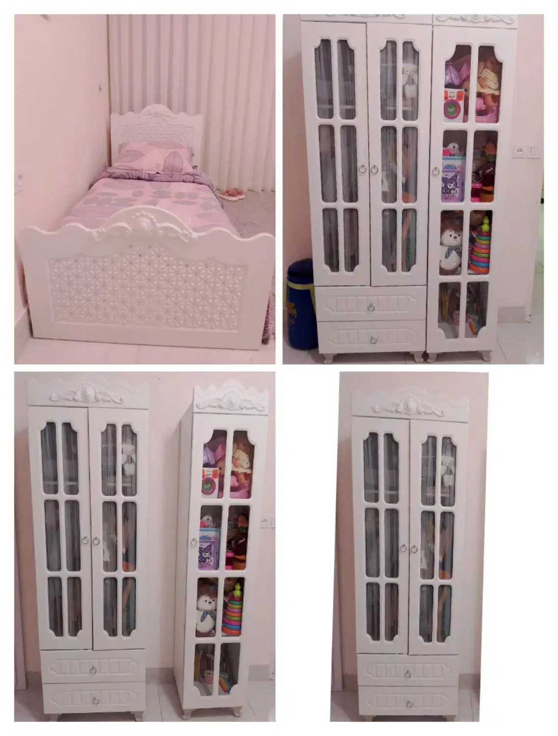 سرویس چوب کودک|تخت و سرویس خواب|ملکآباد, |دیوار