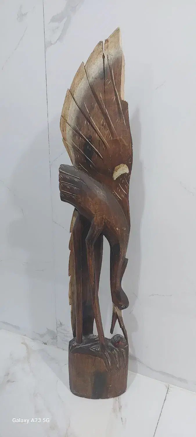 تندیس  چوبی. ۳ بعدی|صنایع دستی و سایر لوازم تزئینی|ری, فیروزآبادی|دیوار