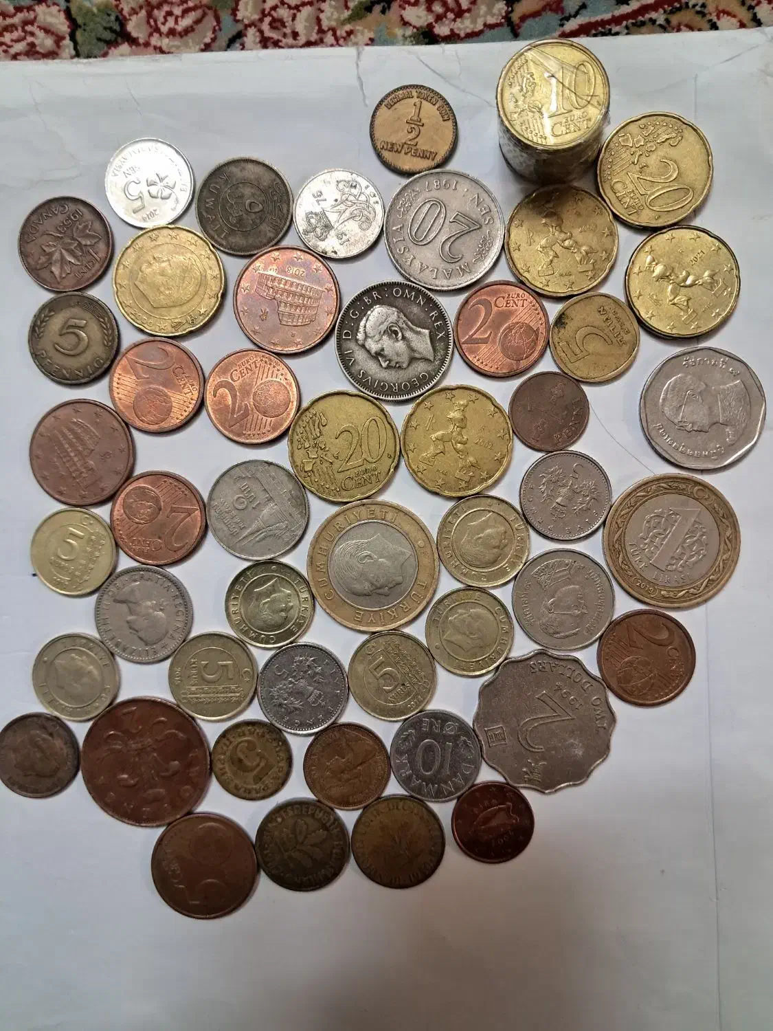 تعدادی سکه کمیاب و عتیقه|کلکسیون سکه، تمبر، اسکناس|ری, فیروزآبادی|دیوار