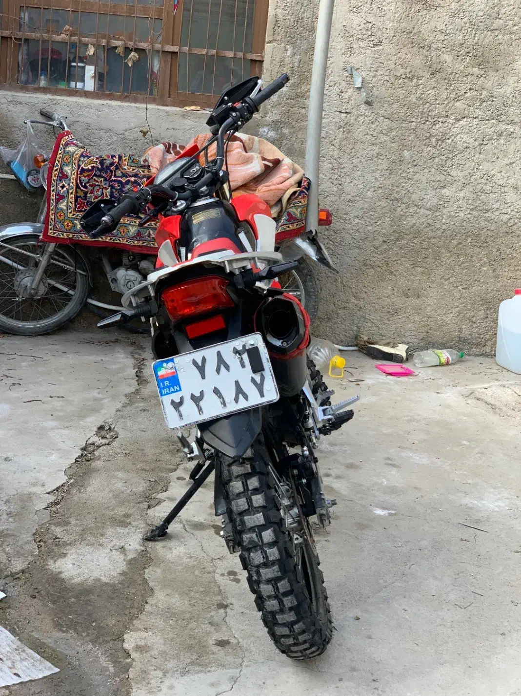 تریل فلات ۲۰۰تمیز|موتورسیکلت|بجنورد, |دیوار