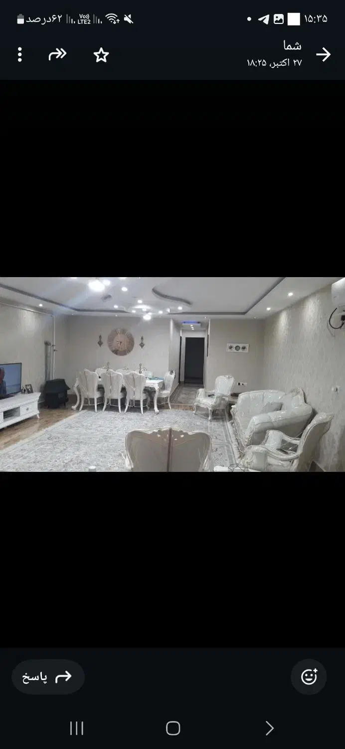 آپارتمان دو خوابه شهرک مطهری|اجارهٔ آپارتمان|امیدیه, |دیوار