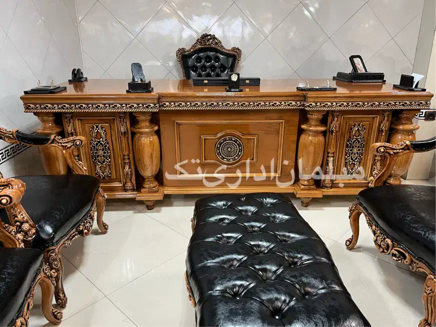 مبلمان کلاسیک اداری میزرئیس جمهورگرجستان|دفتر کار|چهاردانگه (تهران), |دیوار