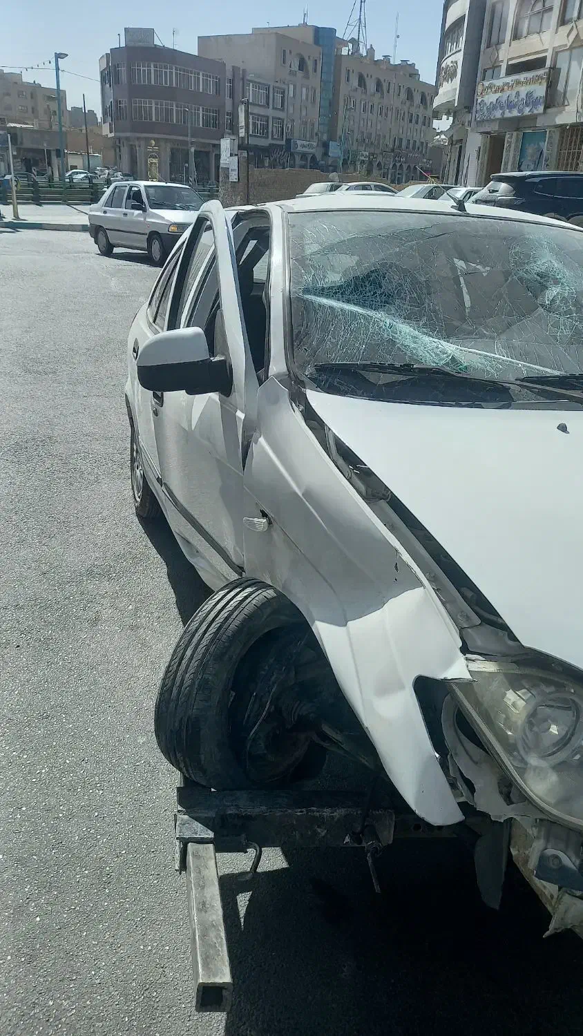 تیبا 2تصادفی|خودرو سواری و وانت|حمیدیا, |دیوار