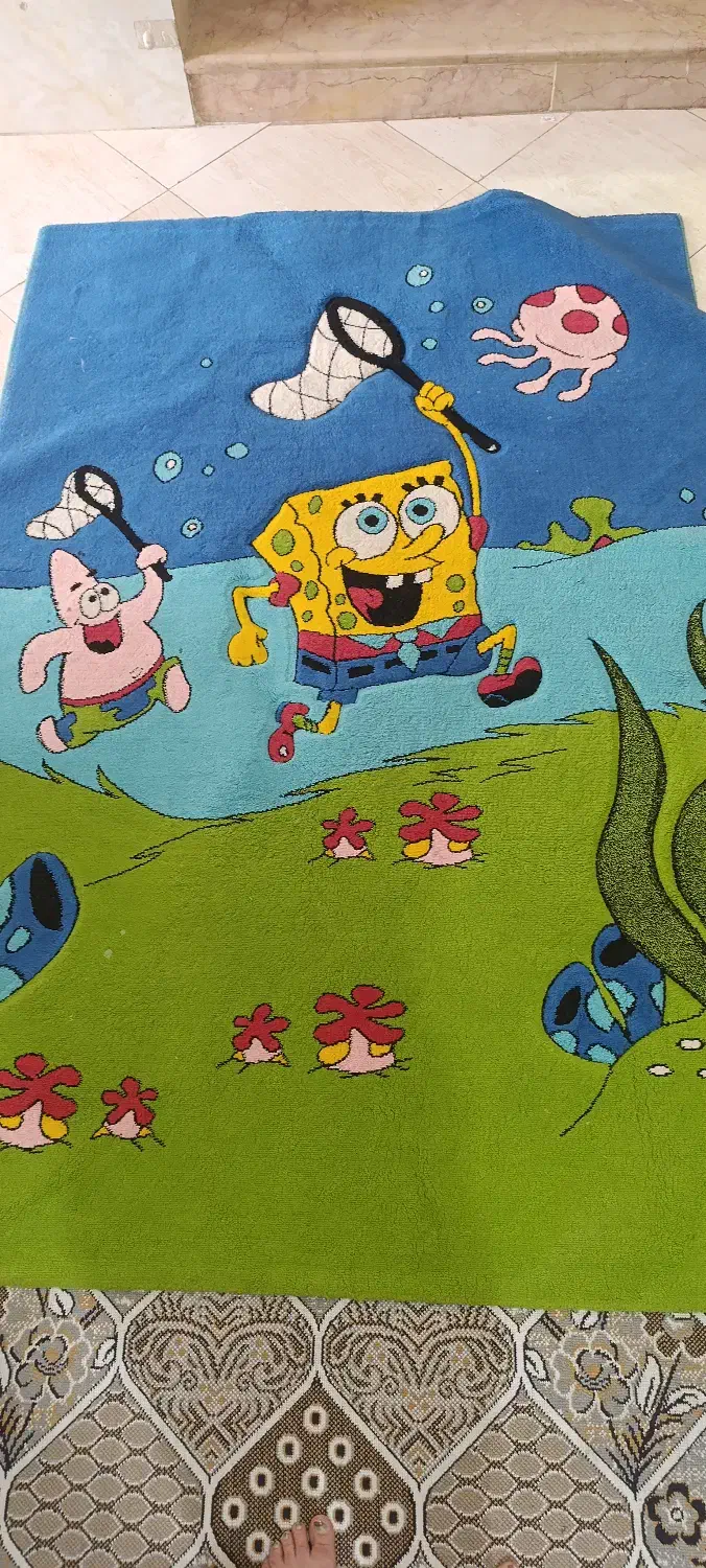 قالی برجسته کودک|فرش|بم, |دیوار