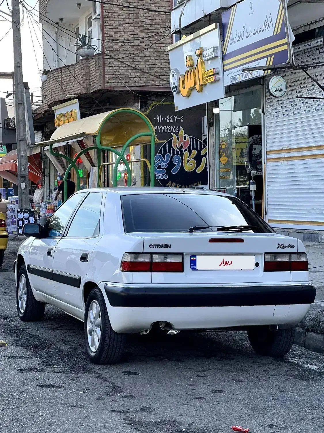 زانتیا سفید در جه یک|خودرو سواری و وانت|اردبیل, |دیوار