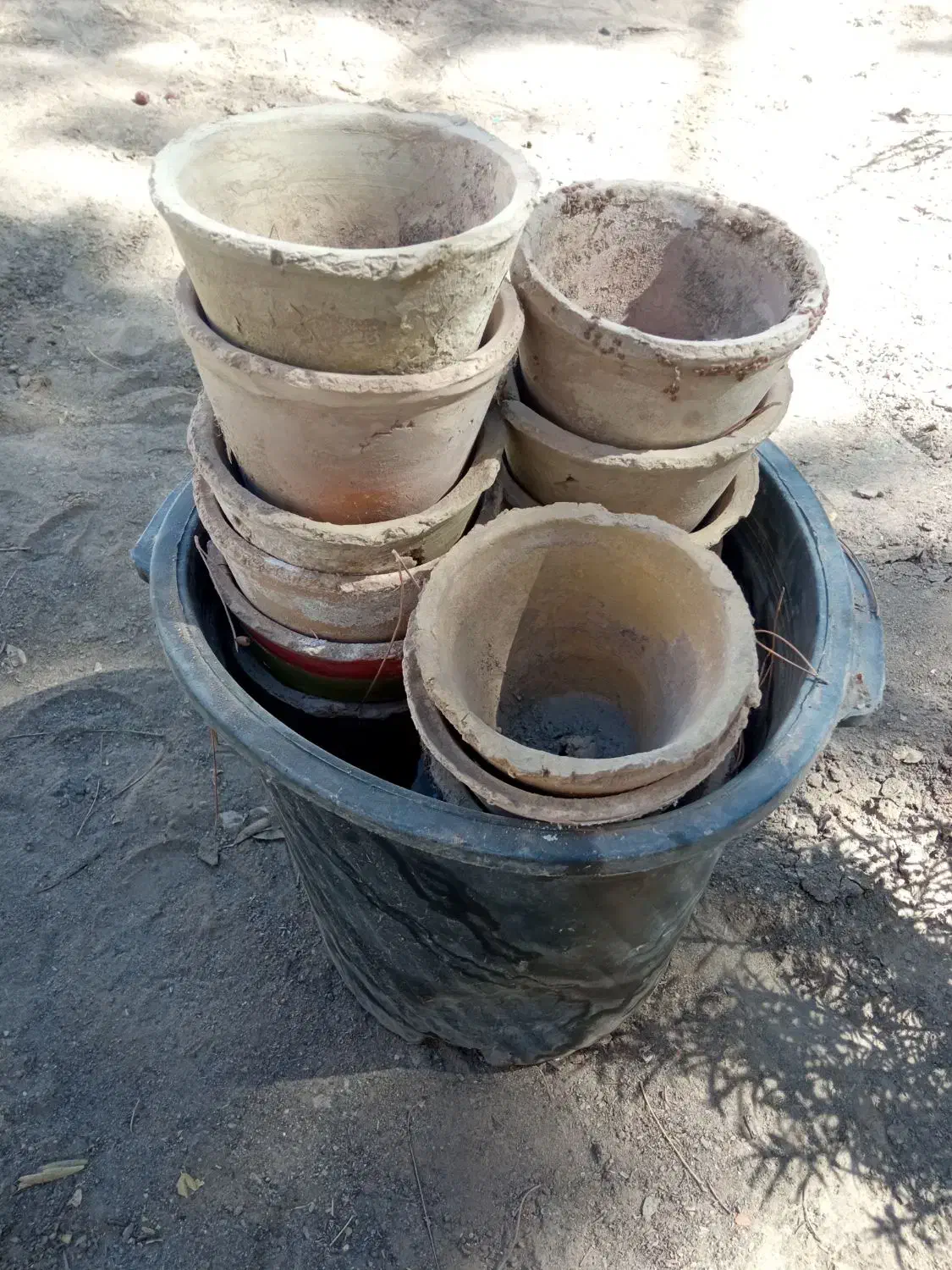 فروش تعدادی گلدان سفالی|گل و گیاه طبیعی|بیرجند, |دیوار