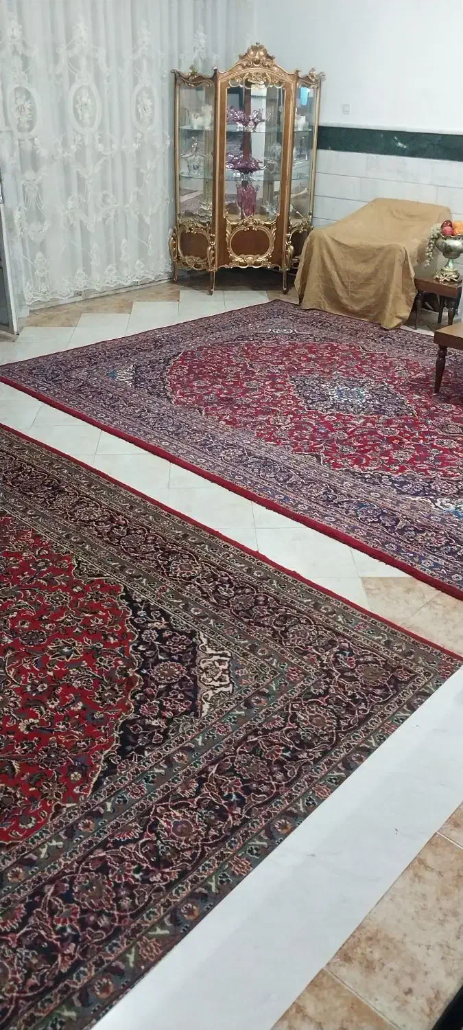 دو عدد تخته فرش دستباف|فرش|ورامین, ورامین|دیوار
