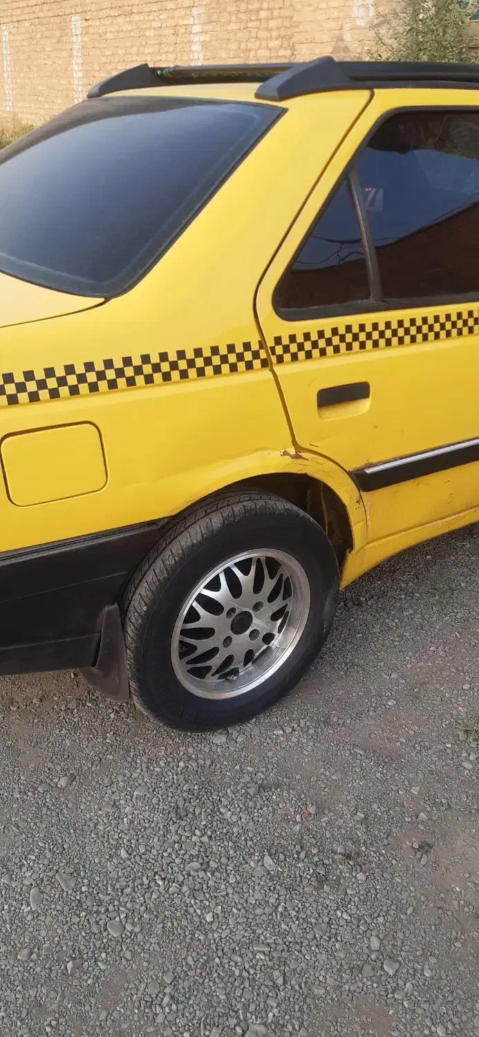 تاکسی پژوروا دوگانه|خودرو سواری و وانت|کرج, شهرک مترو|دیوار