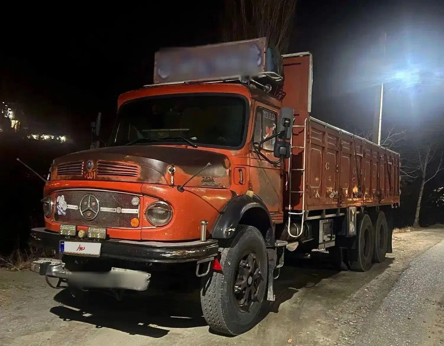 بنز زیرمایلر ده چرخ مدل ۷۱|خودرو سنگین|دماوند, گیلاوند|دیوار