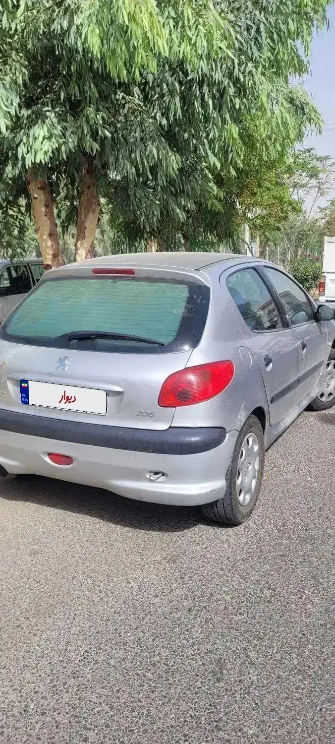 ۲۰۶ کم کار|خودرو سواری و وانت|کاشان, شهرک صنعتی راوند|دیوار