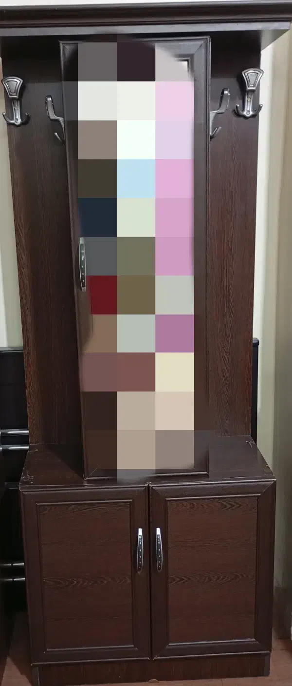 کمد وجاکفشی|جاکفشی، کمد، دراور|ری, بیبی شهر بانو|دیوار