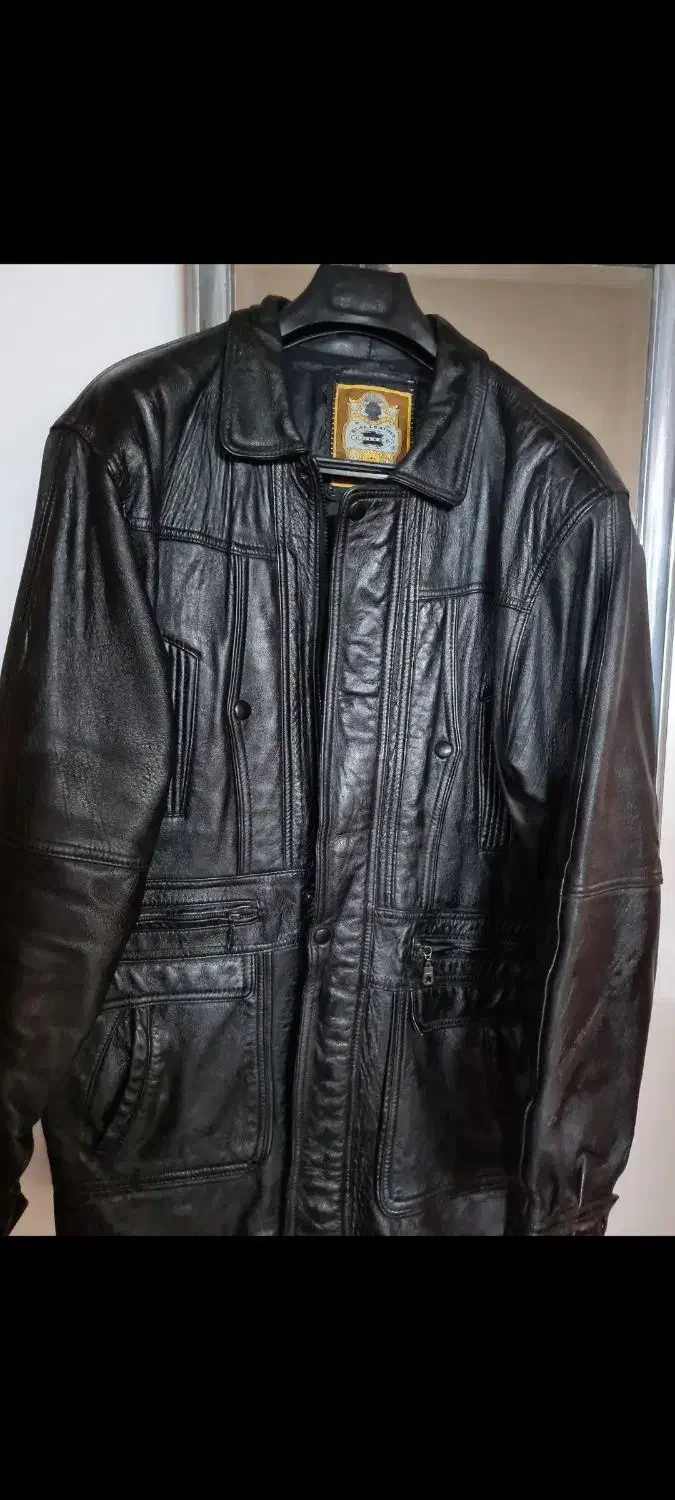 کاپشن چرم ایکس لارژ   بزرگ|لباس|رشت, فرزانه|دیوار