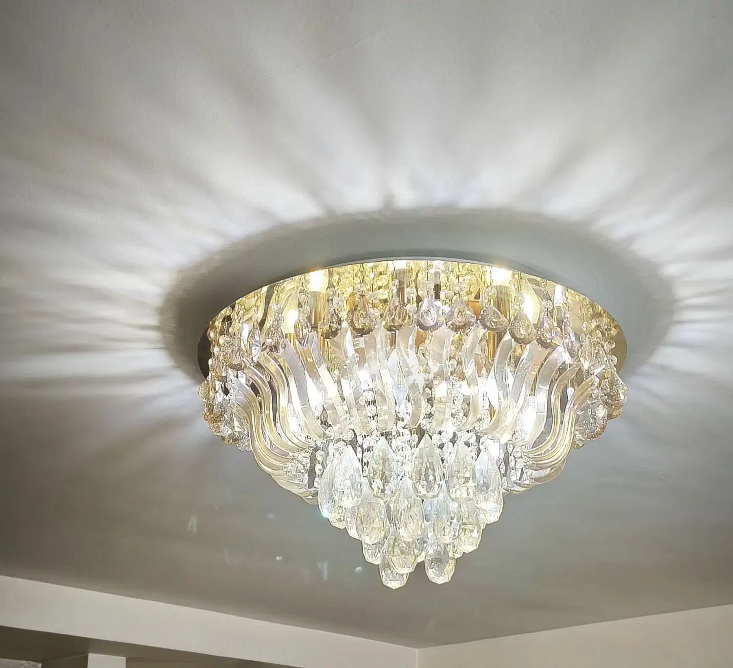 لوستر کریستالی|لوستر و چراغ آویز|تهران, جوادیه تهرانپارس|دیوار