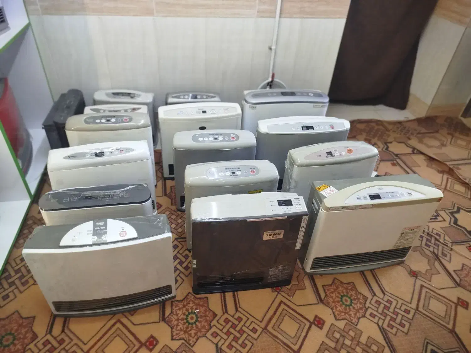 بخاری گازی ژاپنی|بخاری، هیتر، شومینه|بردسکن, |دیوار