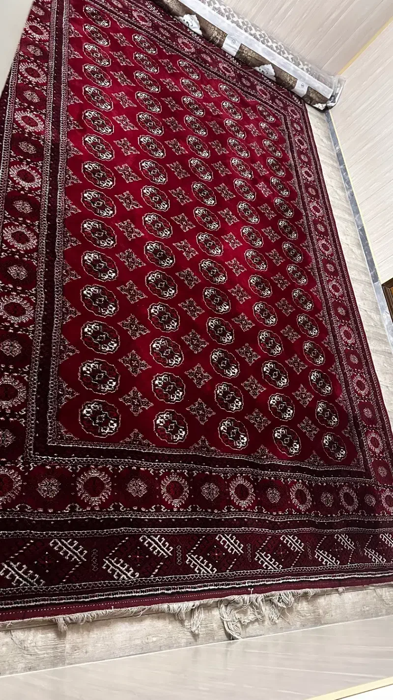 فرش دستباف ترکمنی|فرش|آق قلا, |دیوار