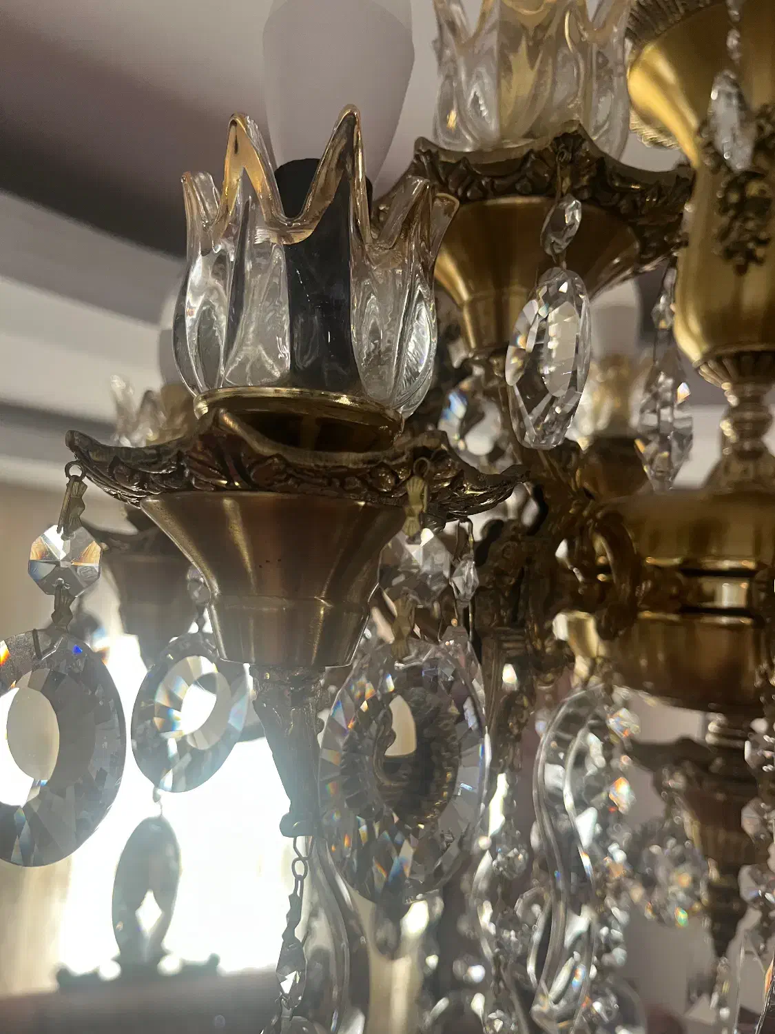 لوستر برنز|لوستر و چراغ آویز|تهران, پونک|دیوار