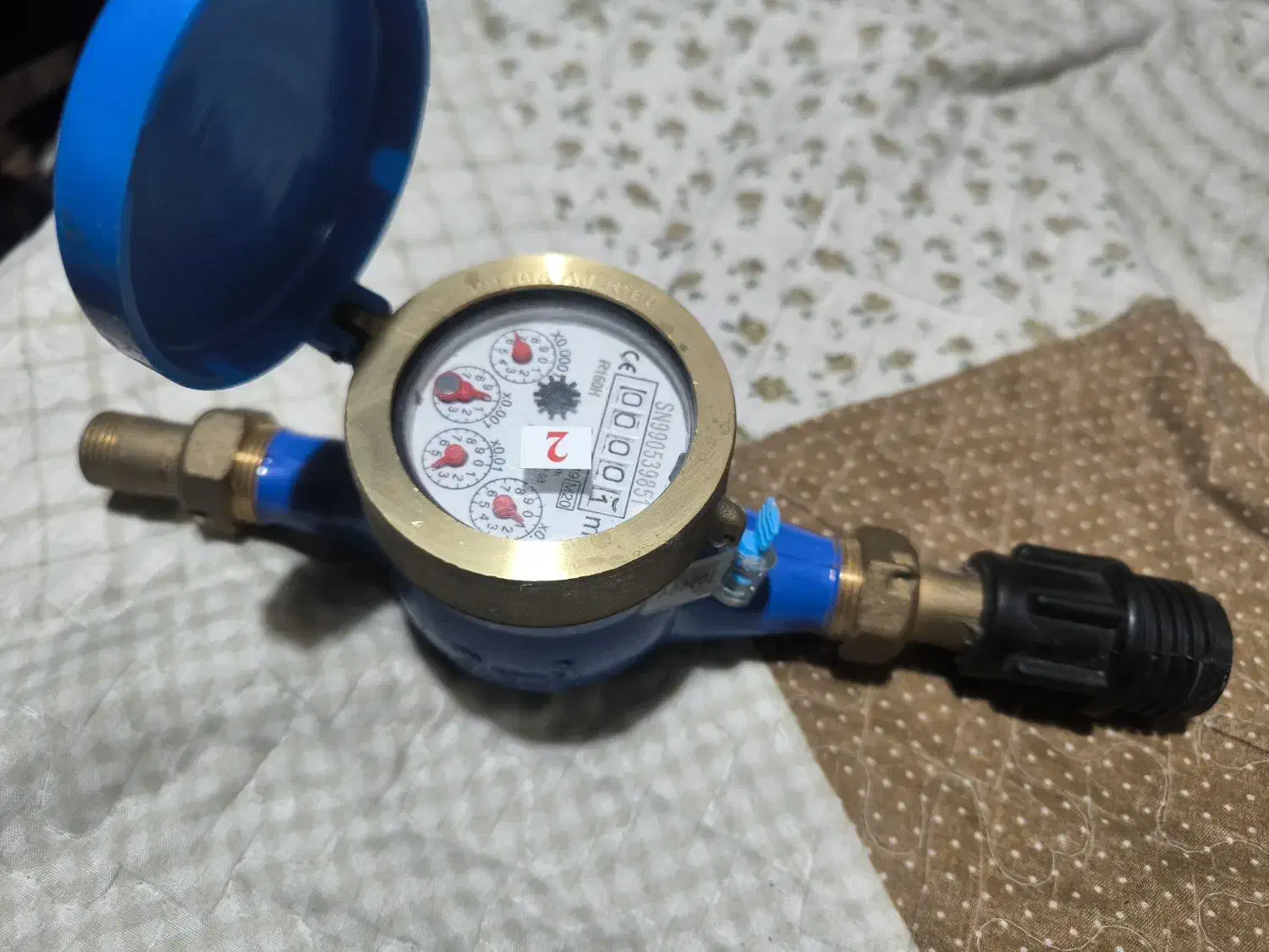 کنتور آب پلمپ بدون هیچ استفاده ای|مصالح و تجهیزات ساختمان|ساری, |دیوار