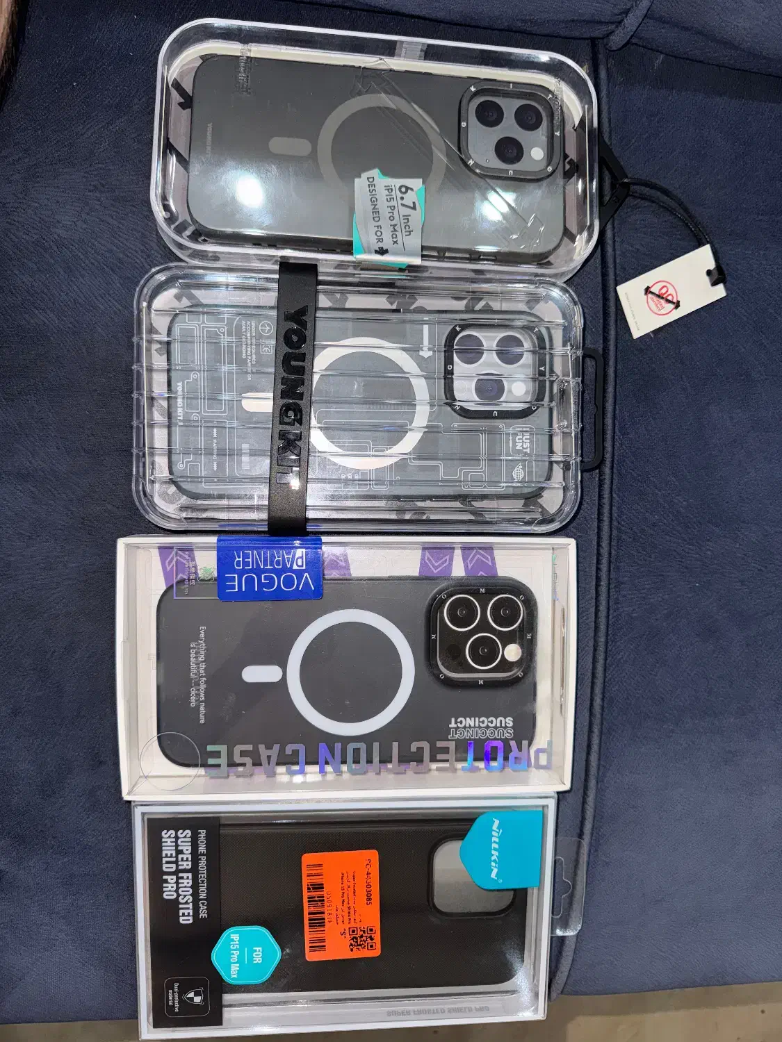 قاب یانگ کیت و نیلکین آیفون ۱۵ پرومکس|لوازم جانبی موبایل و تبلت|تهران, تهرانپارس غربی|دیوار