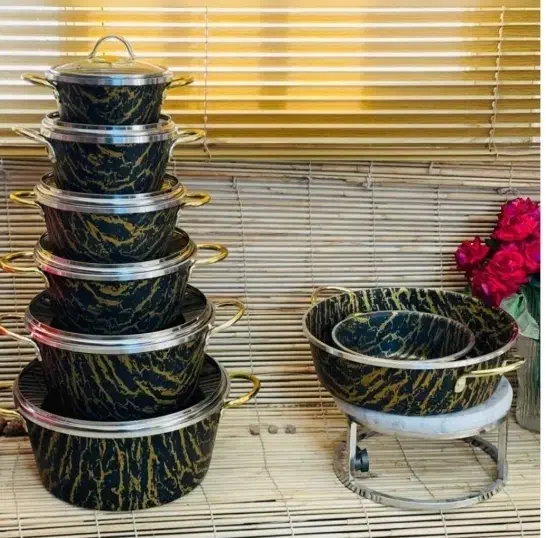 قابلمه ۱۴ پارچ اسبیکو|ظروف پخت‌وپز|اهواز, یوسفی|دیوار