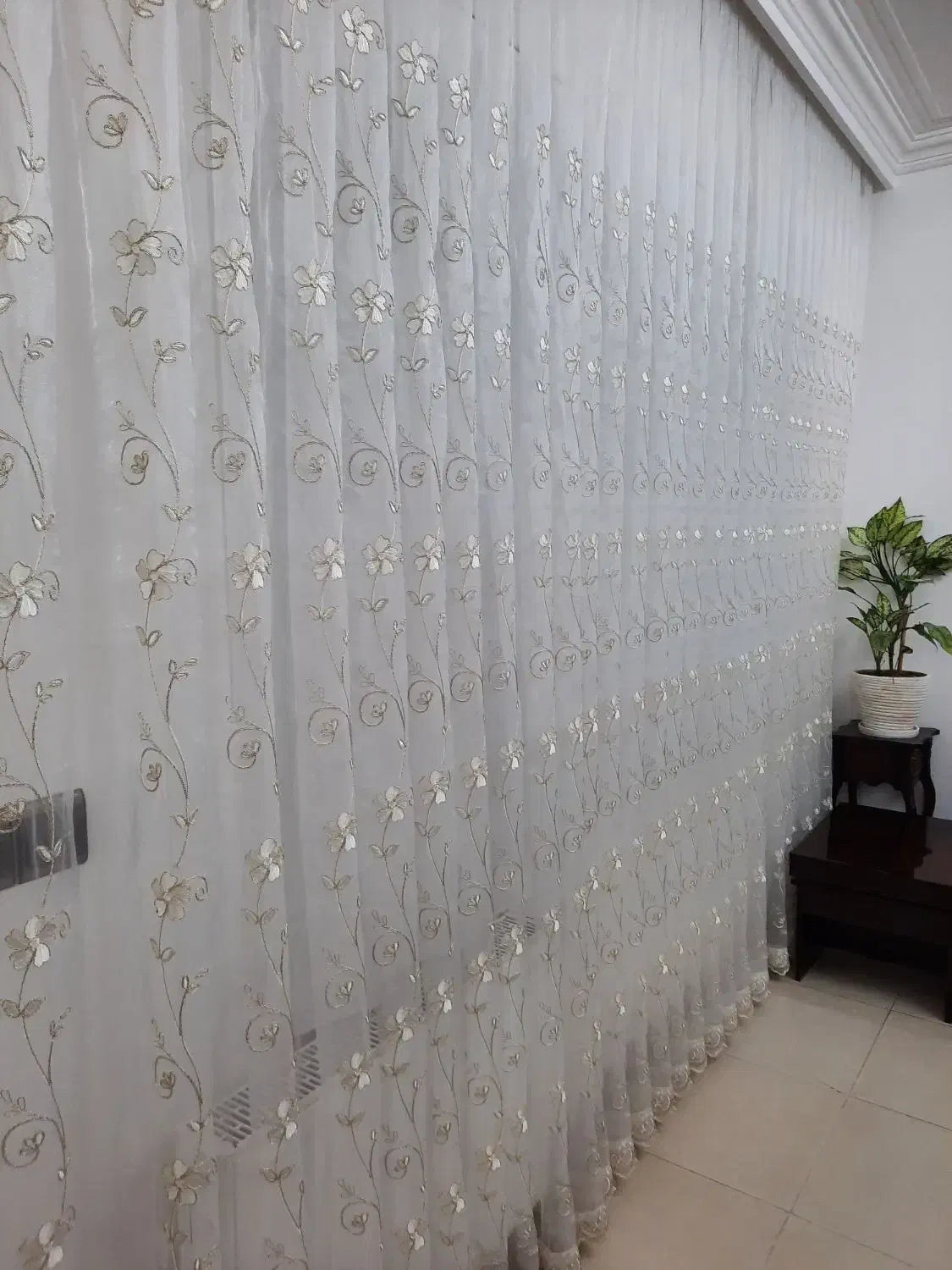 پرده|پرده، رانر، رومیزی|لاهیجان, کوی زمانی|دیوار