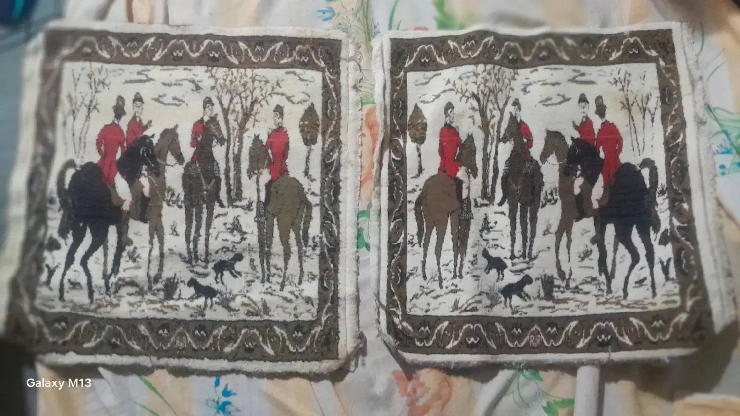 تابلو فرش دست باف|تابلو فرش|لنجان, |دیوار