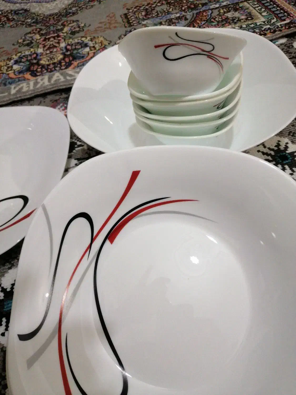 آکروپال 6 نفزه|ظروف سرو و پذیرایی|جوانرود, |دیوار