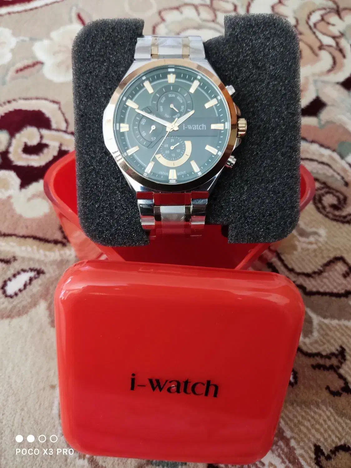 ساعت مچی سه موتوره آی واچ نو|ساعت|مبارکه, |دیوار