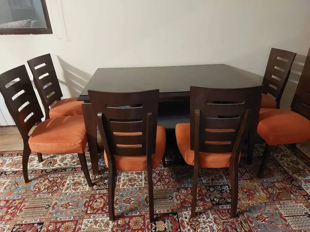 میز ناهارخوری ۶ نفره|میز و صندلی غذاخوری|اصفهان, بهرامآباد|دیوار