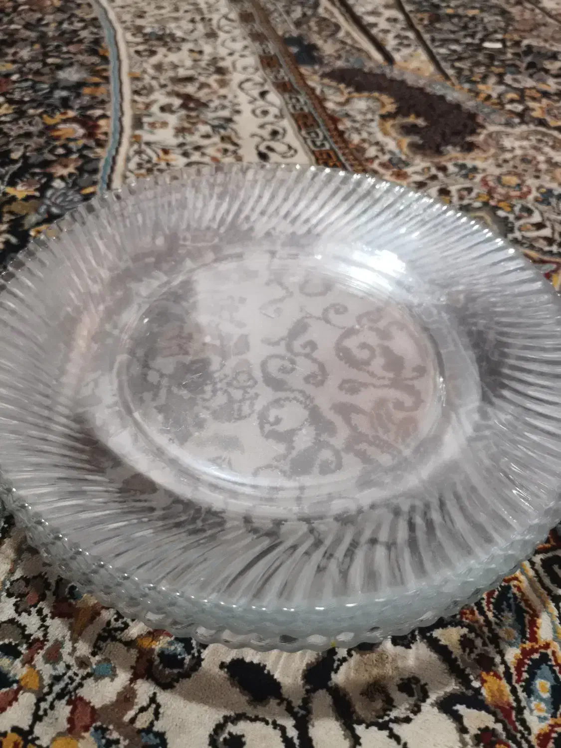 بشقاب بلور تمیز بدون خط و خوش و بدون شکستگی|ظروف سرو و پذیرایی|اهواز, شریعتی جنوبی|دیوار