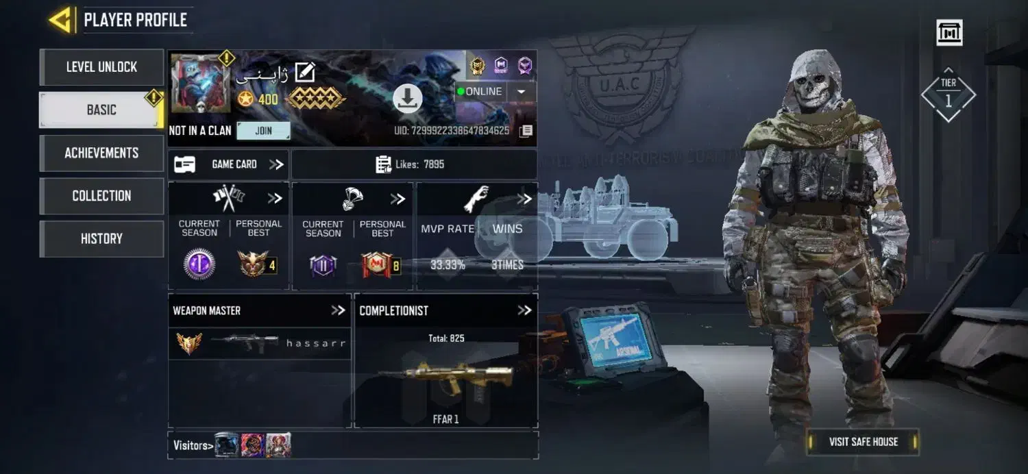 فروش اکانت کالاف دیوتی موبایل|کنسول، بازی ویدئویی و آنلاین|بوکان, |دیوار