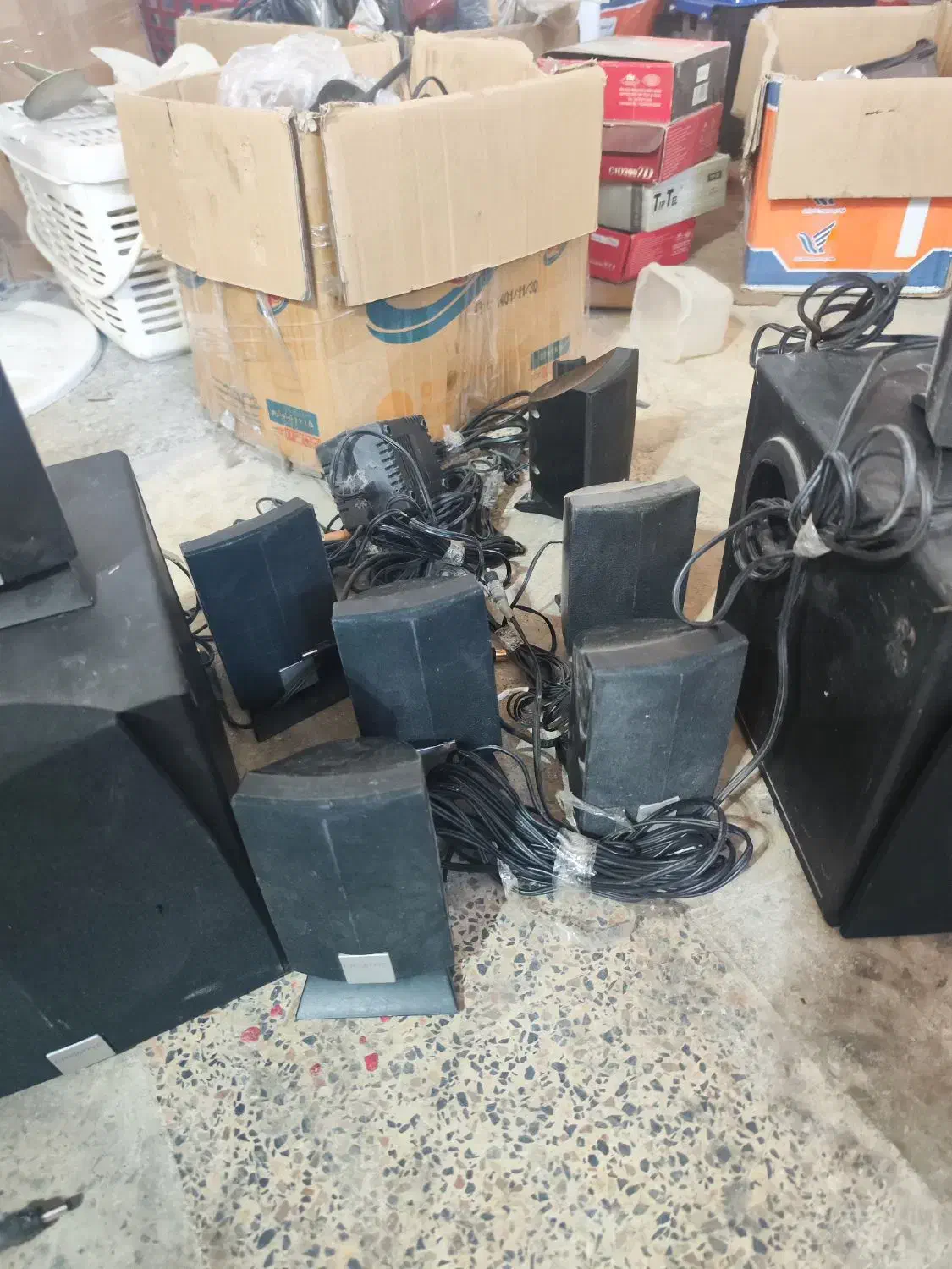 بلندگو کرتیو|سیستم صوتی خانگی|شیراز, باجگاه|دیوار