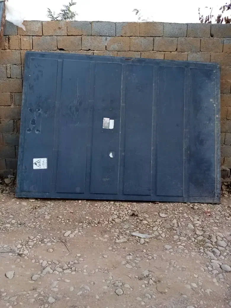 درب باغی مدل قابلمه آیی|مصالح و تجهیزات ساختمان|شیراز, چوگیاه|دیوار