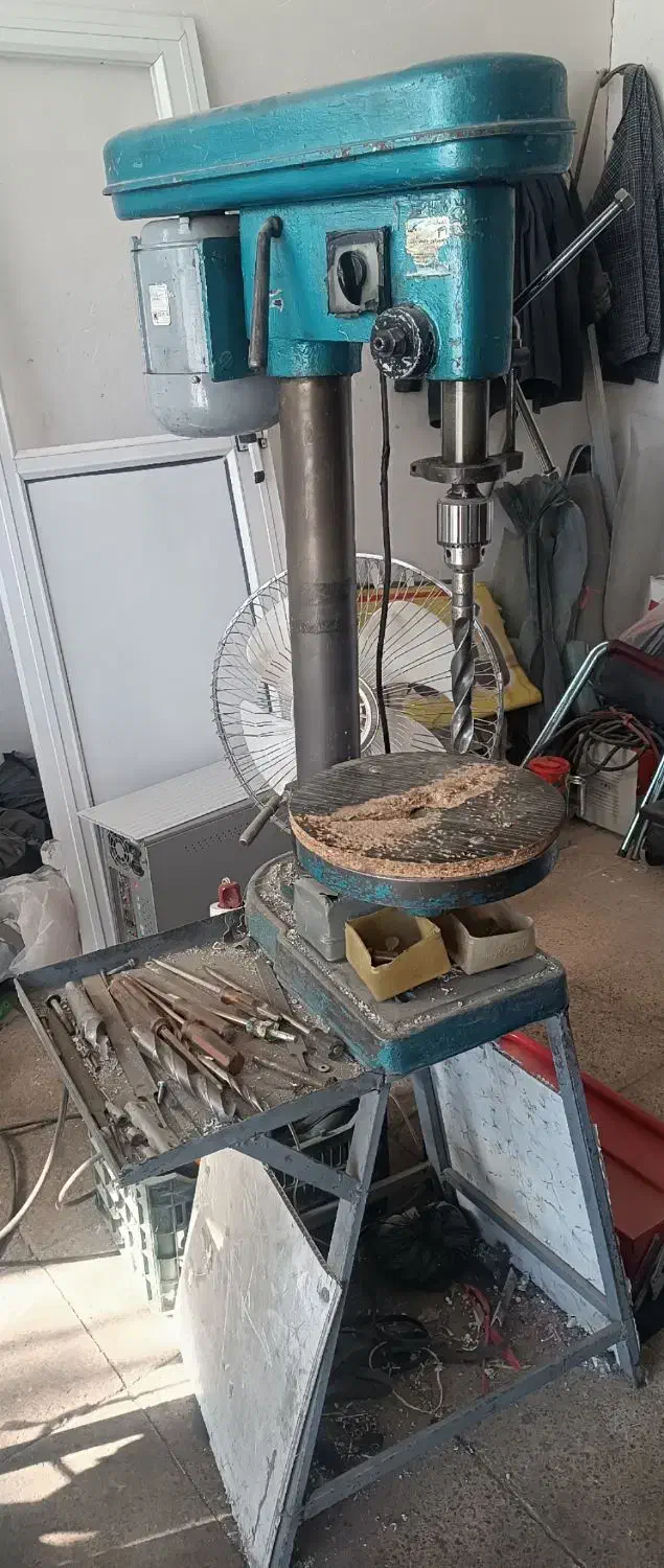 دریل ستونی،حدیده،اره صندوقی،برش آلومینیوم و باسکول|ابزارآلات|مشهد, کلاهدوز|دیوار