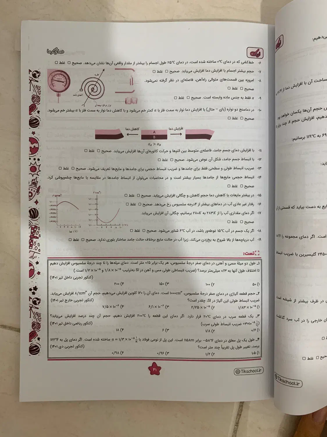 کتاب فیزیک کنکوری|کتاب و مجله آموزشی|تهران, بهارستان|دیوار