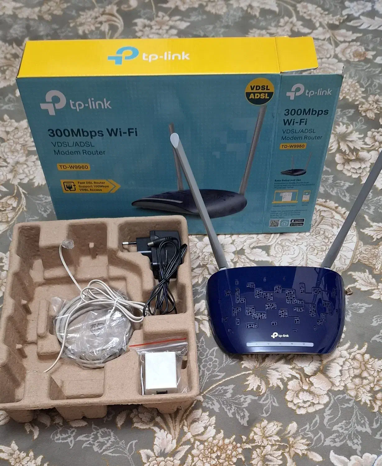 فروش مودم adsl vdsl modem router td-w9960|مودم و تجهیزات شبکه|رشت, معلولین|دیوار