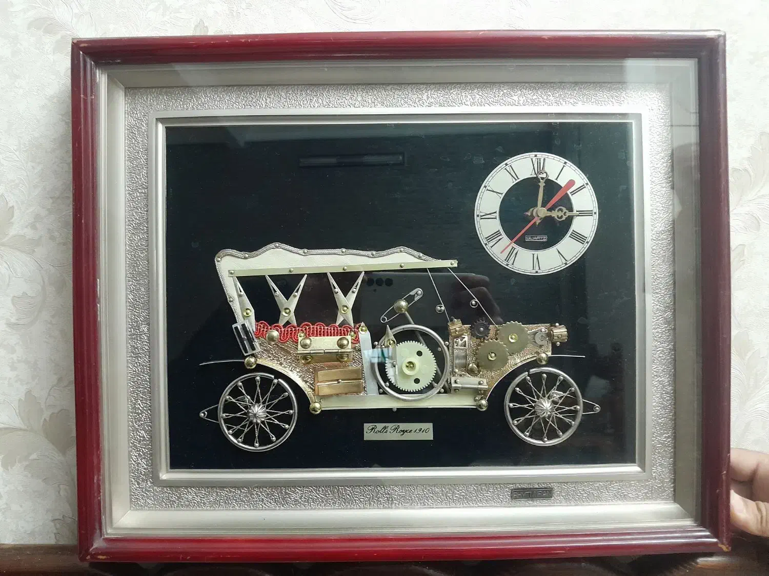 ساعت کلکسیونی بسیار زیبا|ساعت دیواری و تزئینی|ری, شهید غیوری (ابن باویه)|دیوار