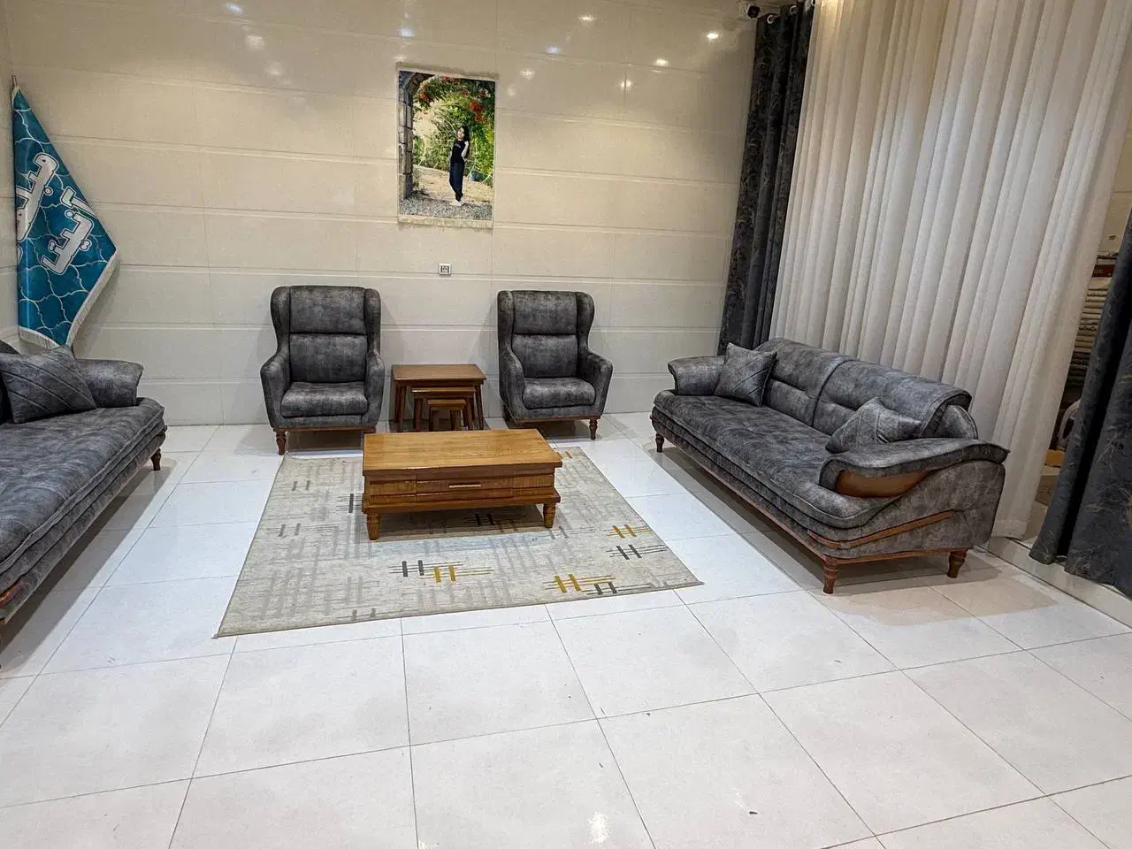 مدل حلزونی شیک|مبلمان خانگی و میز عسلی|مریوان, |دیوار