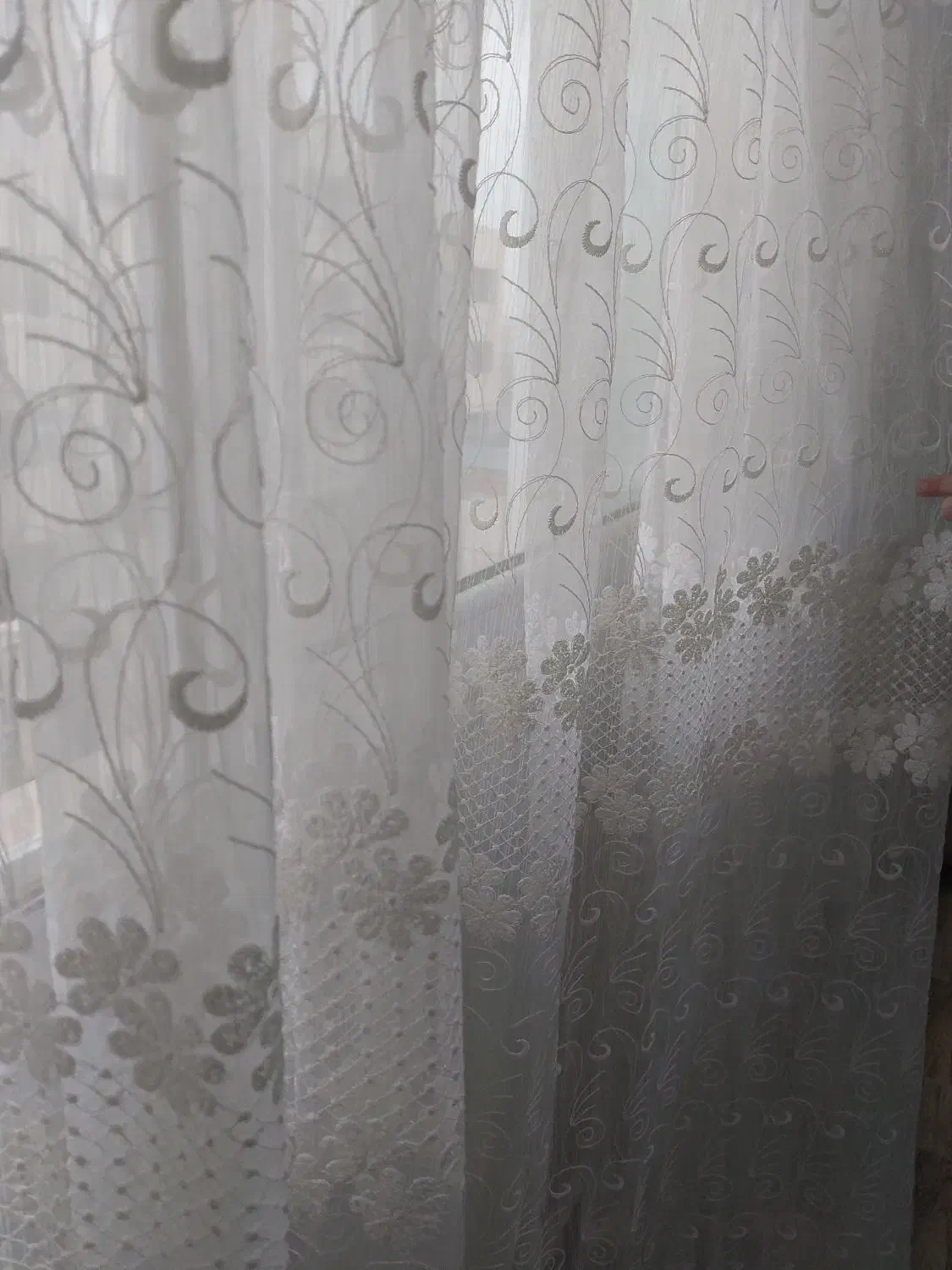 پرده تور|پرده، رانر، رومیزی|بجنورد, |دیوار