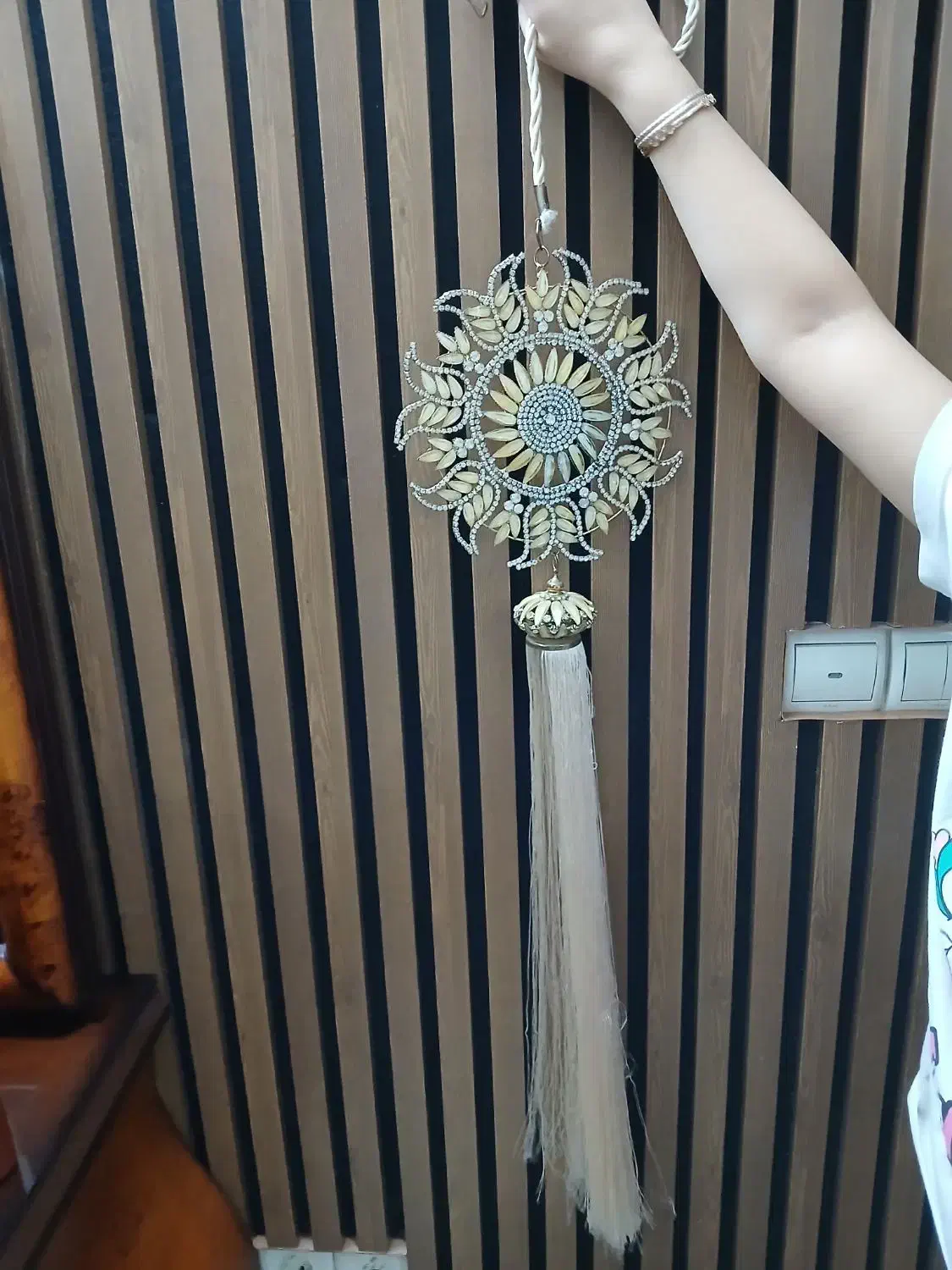 اویزپرده|پرده، رانر، رومیزی|قم, شهرک امام حسن|دیوار