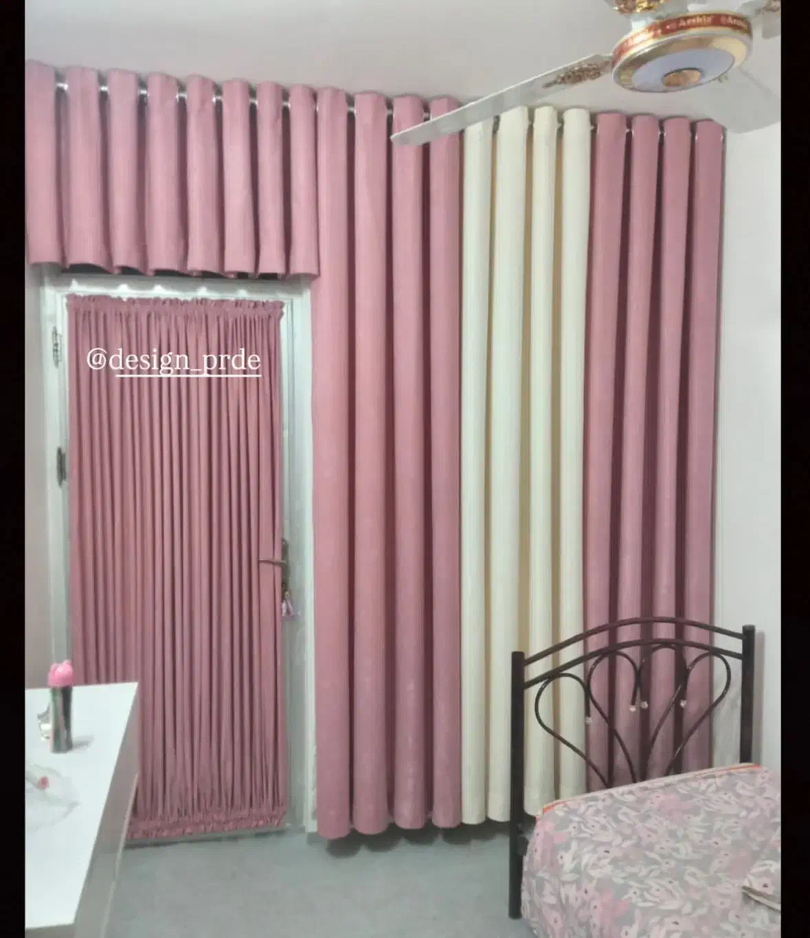 طراحی ، دوخت و نصب پرده|پرده، رانر، رومیزی|ساری, |دیوار