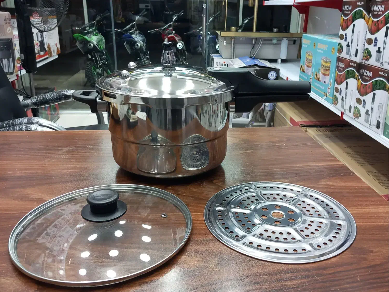 زود پز سیلور کرست 7 لیتری 9 لیتری 11 لیتری|اجاق گاز و لوازم برقی پخت‌وپز|آبادان, |دیوار