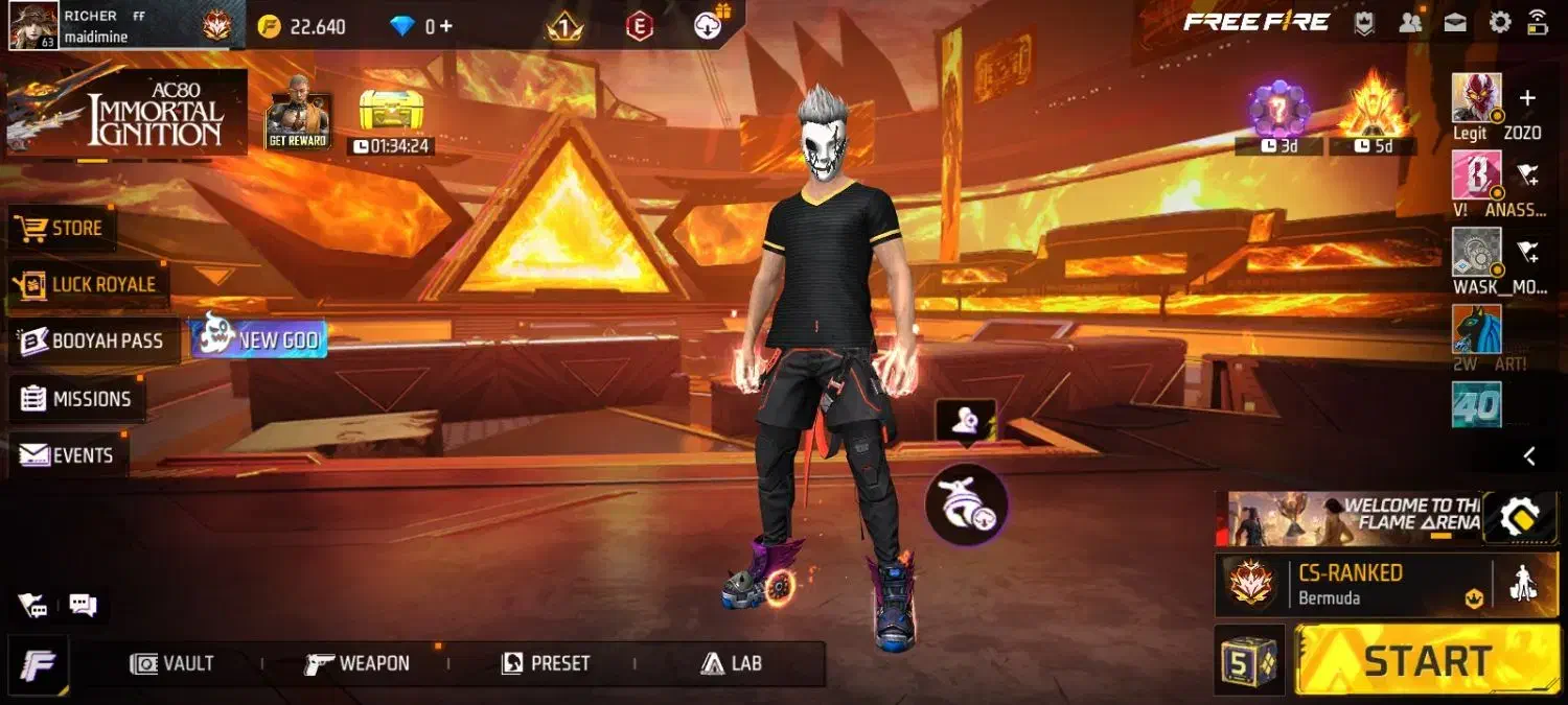 اکانت فری فایر|کنسول، بازی ویدئویی و آنلاین|سبزوار, ولیعصر (نجار آباد)|دیوار